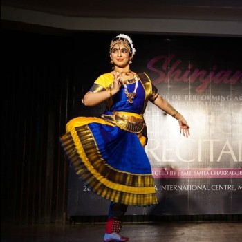 Bharatnatyam pose